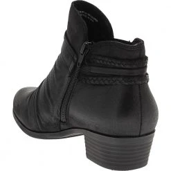 BareTraps Nobalee Ankle Boots - Womens Black -Rogan‘s Shoes shop BT NOBALEE BLK3