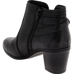 BareTraps Octa Ankle Boots - Womens Black -Rogan‘s Shoes shop BT OCTA BLK3