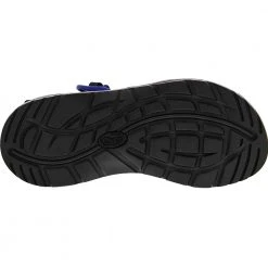 Chaco Z Cloud X2 Womens Outdoor Sandals Overhaul Blue White -Rogan‘s Shoes shop CA 106060 BLE4