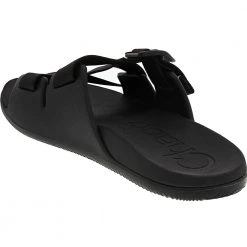 Chaco Chillos Slide Water Sandals - Womens Black -Rogan‘s Shoes shop CA 107818 BLK3