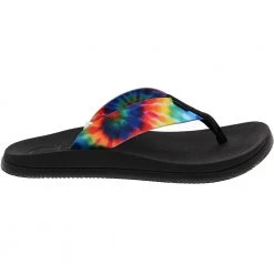 Chaco Chillos Flip Outdoor Sandals - Womens Dark Tie Dye