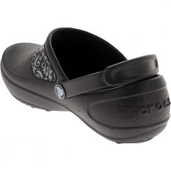 Crocs Mercy Clog Sandals - Womens Black Silver -Rogan‘s Shoes shop CC MERCY BLK3