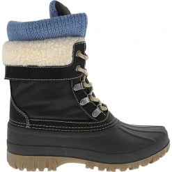 Cougar Creek Winter Boots - Womens Black Blue