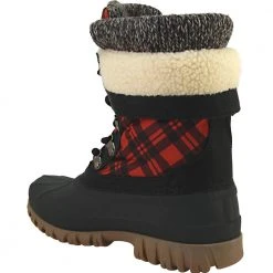 Cougar Creek Winter Boots - Womens Black Red -Rogan‘s Shoes shop CG CREEK XRD3