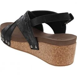 Corkys Wow Sandals - Womens Black -Rogan‘s Shoes shop CK WOW BLK3