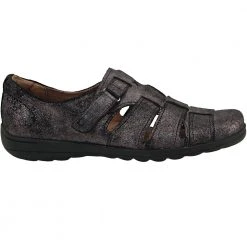 Cobb Hill Leland Fisherman Slip Ons - Womens Pewter