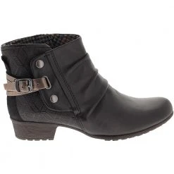Cobb Hill Gratasha Hardware Ankle Boots - Womens Black