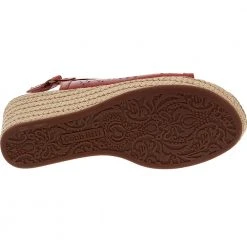 Cobb Hill Erika Slingback Sandals - Womens Red -Rogan‘s Shoes shop CL CH9223 RED4