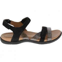Cobb Hill Rubey Instep 3 Strap Womens Sandals Black