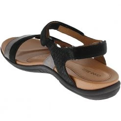 Cobb Hill Rubey Instep 3 Strap Womens Sandals Black -Rogan‘s Shoes shop CL CI0173 BLK3