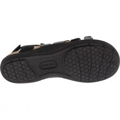 Cobb Hill Rubey Instep 3 Strap Womens Sandals Black -Rogan‘s Shoes shop CL CI0173 BLK4