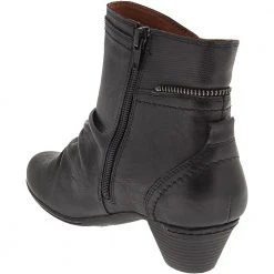 Cobb Hill Laurel Bootie Ankle Boots - Womens Black -Rogan‘s Shoes shop CL CI1737 BLK3