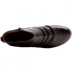 Cobb Hill Laurel Rivet Boot Ankle Boots - Womens Black -Rogan‘s Shoes shop CL CI6227 BLK3