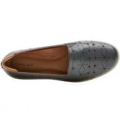 Cobb Hill Bailee Slip On Casual Shoes - Womens Blue -Rogan‘s Shoes shop CL CI7734 BLU3