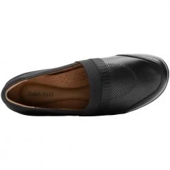 Cobb Hill Penfield A Line Slipon Slip On Casual Shoes - Womens Black -Rogan‘s Shoes shop CL CI9342 BLK3