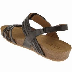 Comfortiva Gabrielle Sandals - Womens Black Multi -Rogan‘s Shoes shop CM 14291 BLK3