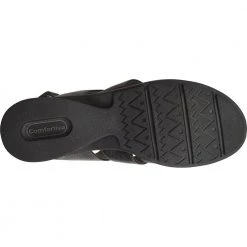 Comfortiva Parma Sandals - Womens Black -Rogan‘s Shoes shop CM CT021301 BLK4