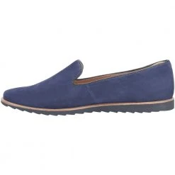 Comfortiva Ryen Slip On Casual Shoes - Womens Navy Suede -Rogan‘s Shoes shop CM CT033931 NVS3