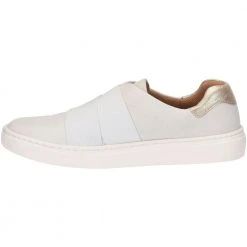 Comfortiva Tamyra Slip On Casual Shoes - Womens White -Rogan‘s Shoes shop CM CT034421 WHT3