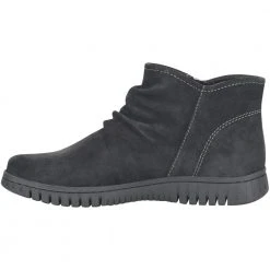 Comfortiva Calla Casual Boots - Womens Black Suede -Rogan‘s Shoes shop CM CT035021 BLS3