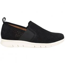 Comfortiva Casey Lifestyle Shoes - Womens Black Suede