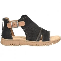 Comfortiva Cerstin Sandals - Womens Black Suede