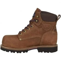 Carolina Boots Carolina CA1630 Womens 6" WP Comp Toe Work Boots Dark Brown -Rogan‘s Shoes shop CR CA1630 DBR3