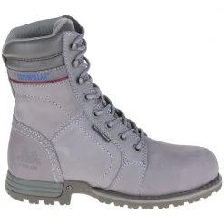 Caterpillar Footwear Echo Wp St Safety Toe Work Boots - Womens Grey