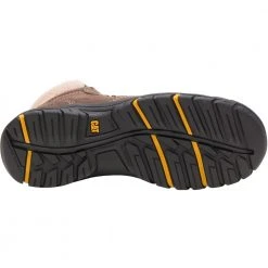 Caterpillar Footwear Tess St Safety Toe Work Boots - Womens Chocolate -Rogan‘s Shoes shop CT 91008 CHO4