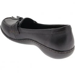 Clarks Ashland Bubble Slip On Casual Shoes - Womens Black -Rogan‘s Shoes shop CX 26067331 BLK3