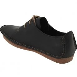 Clarks Janey Mae Casual Shoes - Womens Black -Rogan‘s Shoes shop CX 26112617 BLK3