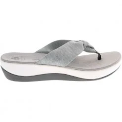 Clarks Arla Glison Flip Flops - Womens Grey