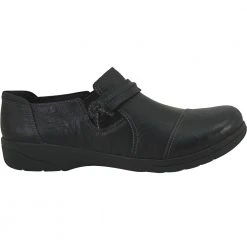 Clarks Cheyn Madi Ortholite SlipOn Casual Shoes - Womens Black