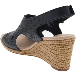 Clarks Lafley Rosen Sandals - Womens Navy -Rogan‘s Shoes shop CX 26133805 NVY3