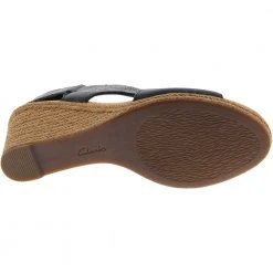 Clarks Lafley Rosen Sandals - Womens Navy -Rogan‘s Shoes shop CX 26133805 NVY4