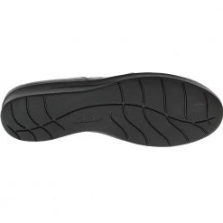 Clarks Hope Roxanne Slip On Casual Shoes - Womens Black -Rogan‘s Shoes shop CX 26137200 BLK4