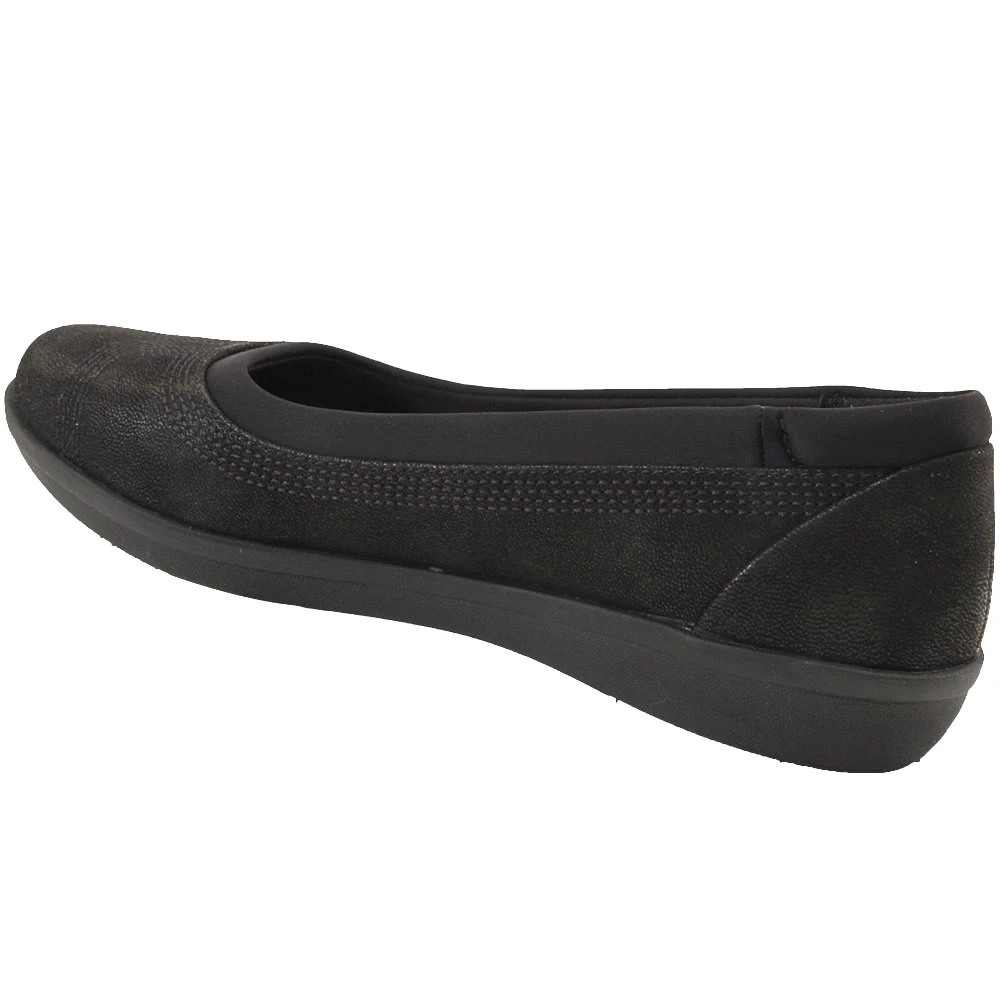Clarks Ayla Slip On Casual Shoes - Womens Black 3 Clarks Ayla Slip On Casual Shoes - Womens Black - Image 3