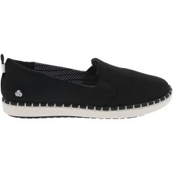 Clarks Step Glow Slip Slip On Casual Shoes - Womens Black