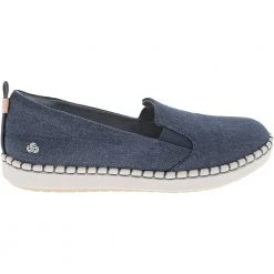 Clarks Step Glow Slip Slip On Casual Shoes - Womens Blue