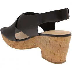 Clarks Maritsa Lara Sandals - Womens Black -Rogan‘s Shoes shop CX 26141394 BLK3