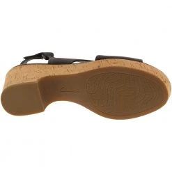 Clarks Maritsa Lara Sandals - Womens Black -Rogan‘s Shoes shop CX 26141394 BLK4