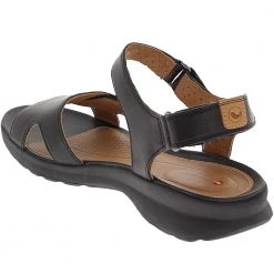 Unstructured By Clarks Adorn Calm Sandals - Womens Black -Rogan‘s Shoes shop CX 26141712 BLK3