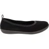 Clarks Ayla Paige Slip On Casual Shoes - Womens Black Grey