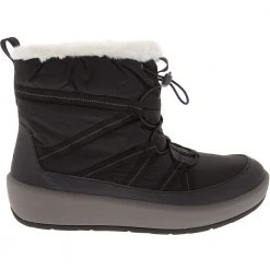 Clarks Step North Frost Winter Boots - Womens Black
