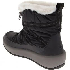 Clarks Step North Frost Winter Boots - Womens Black -Rogan‘s Shoes shop CX 26146049 BLK3