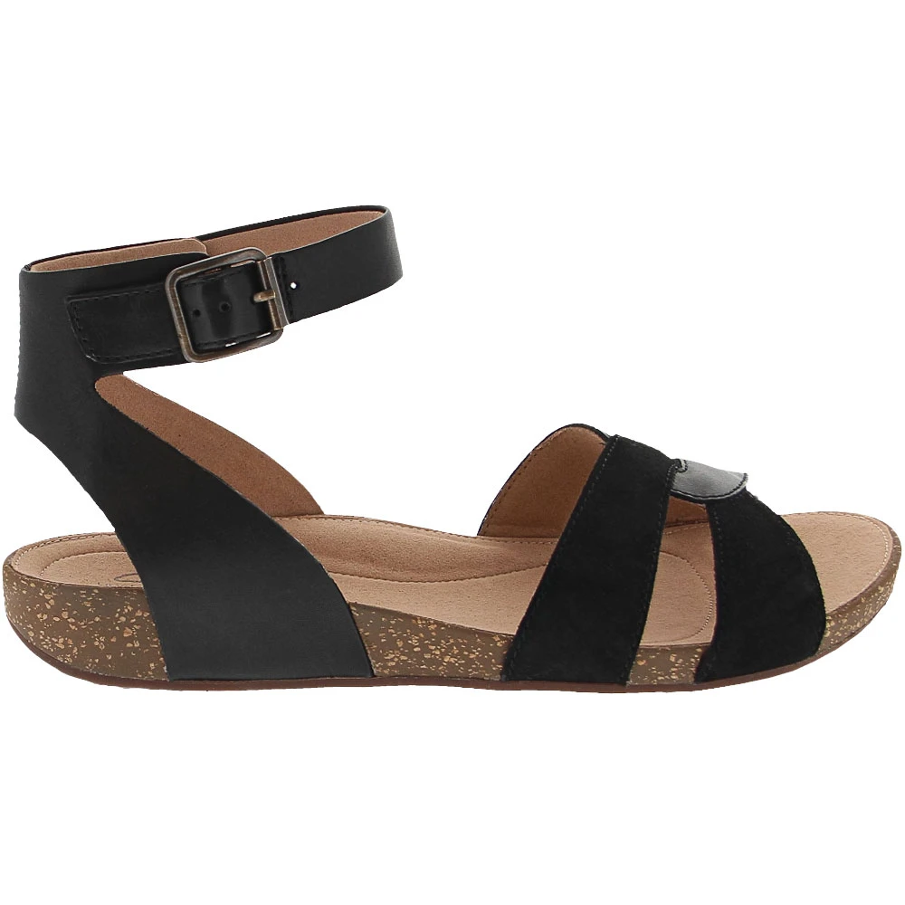 Unstructured By Clarks Un Perri Loop Sandals - Womens Black 1 Unstructured By Clarks Un Perri Loop Sandals - Womens Black