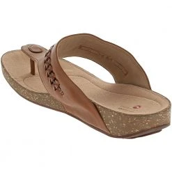 Unstructured By Clarks Un Perri Vibe Sandals - Womens Tan -Rogan‘s Shoes shop CX 26148688 TAN3