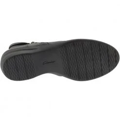 Clarks Rosely Zip Ankle Boots - Womens Black -Rogan‘s Shoes shop CX 26152562 BLK4