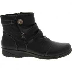 Clarks Cheyn Zoe Ankle Boots - Womens Black