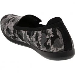 Clarks Carly Dream Slip On Casual Shoes - Womens Black Camo -Rogan‘s Shoes shop CX 26156279 XGY3